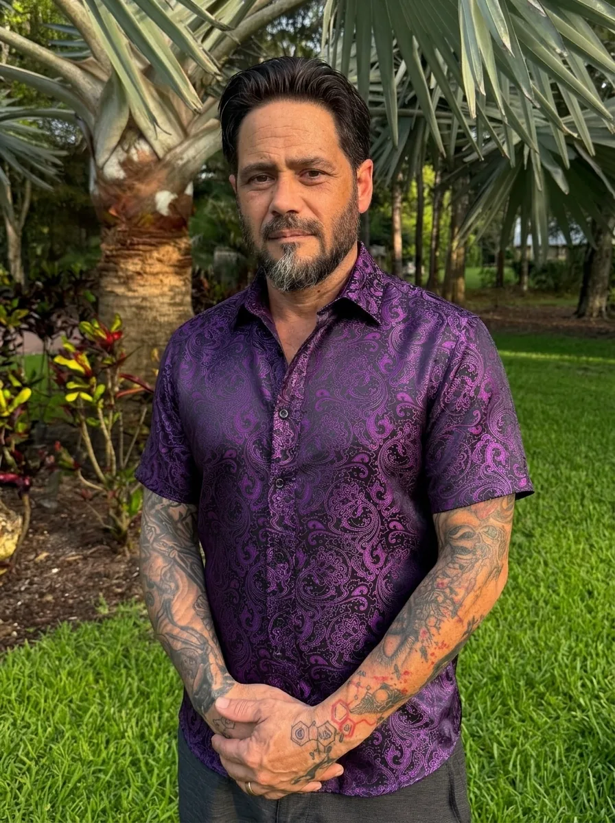 Alan Romano, LCSW, standing outdoors in Vero Beach, Florida